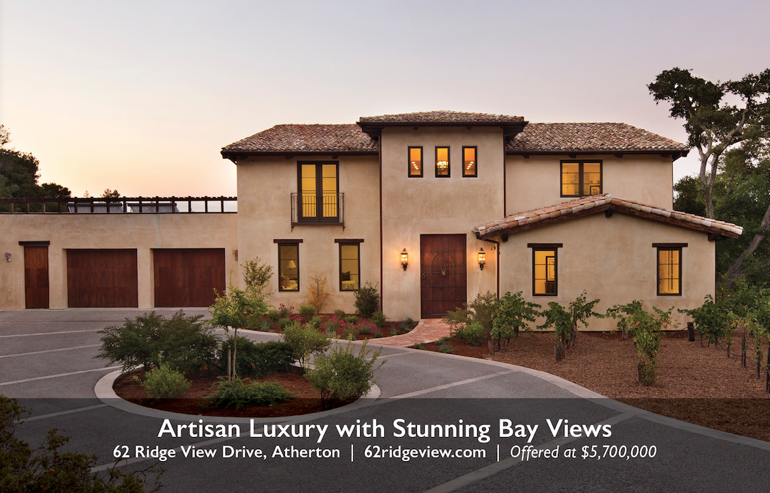 Ridgeview, Atherton listing